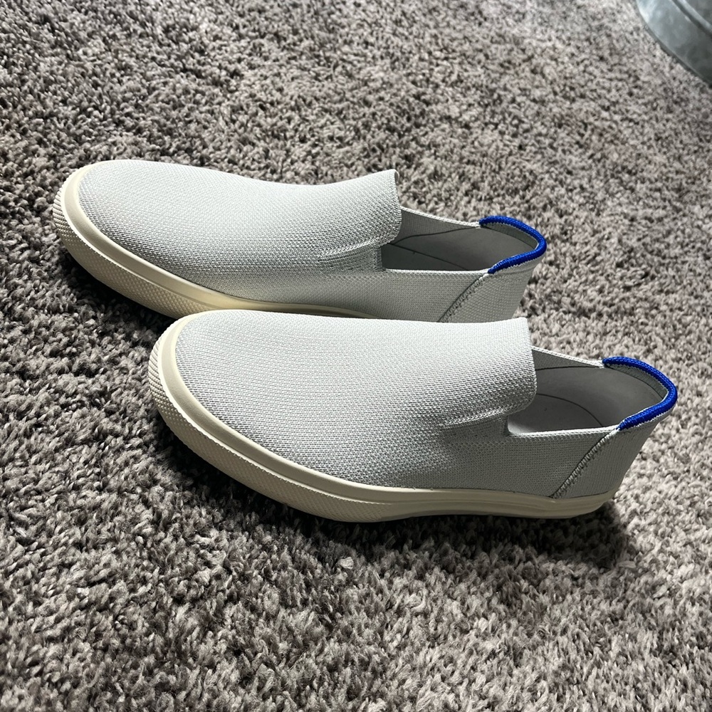 Rothy’s The City Slip-On Sneaker Women’s Size 6 Ash Grey New Sold Out Style